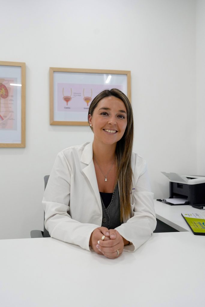 Valentina Torres, nutricionista, en su consulta